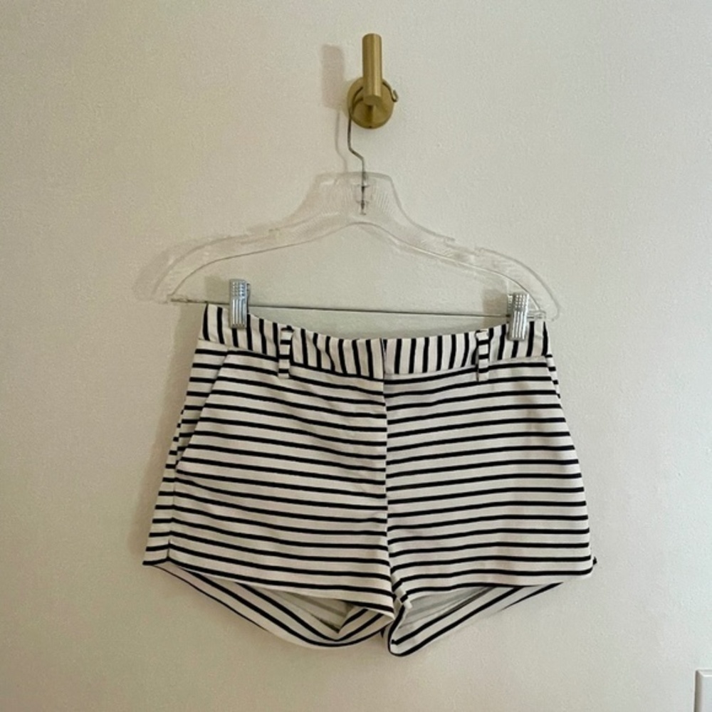 H&M Navy Pinstriped Shorts- Size 8